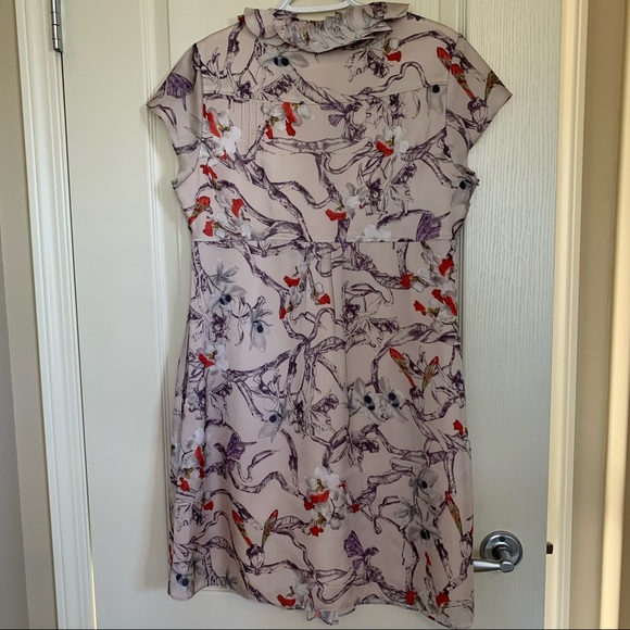 Ted Baker, Cream, Floral Pattern Dress - Picture 6 of 7